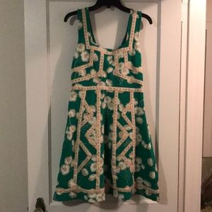 Anthropologie floral dress
